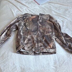 SHEIN Zip up camouflage